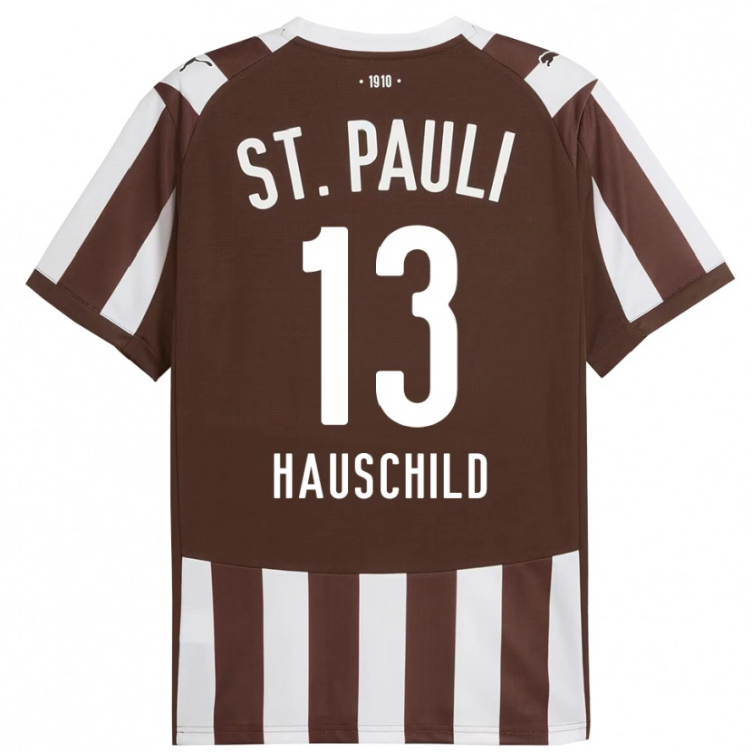 Danxen Herren Janice Hauschild #13 Kaffee Weiß Heimtrikot Trikot 2025/26 T-Shirt