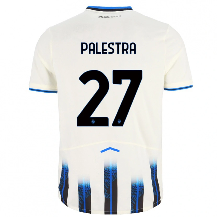 Danxen Herren Marco Palestra #27 Weiß Blau Auswärtstrikot Trikot 2025/26 T-Shirt