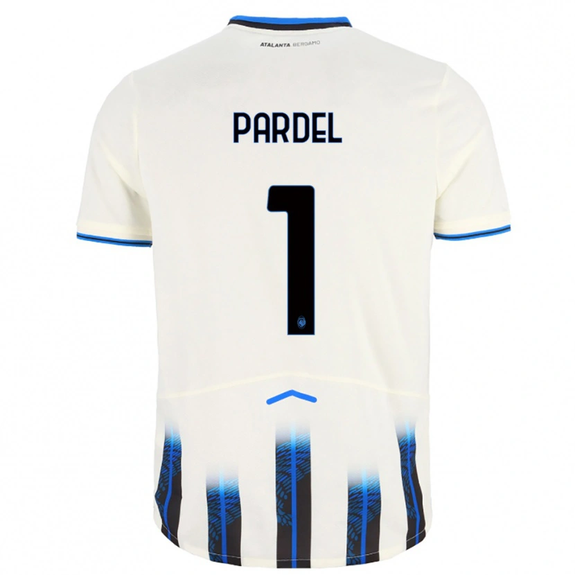 Danxen Herren Piotr Pardel #1 Weiß Blau Auswärtstrikot Trikot 2025/26 T-Shirt