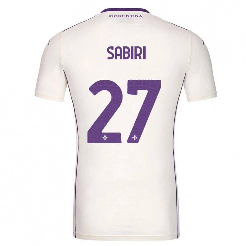 Danxen Herren Abdelhamid Sabiri #27 Weiß Lila Rot Auswärtstrikot Trikot 2025/26 T-Shirt