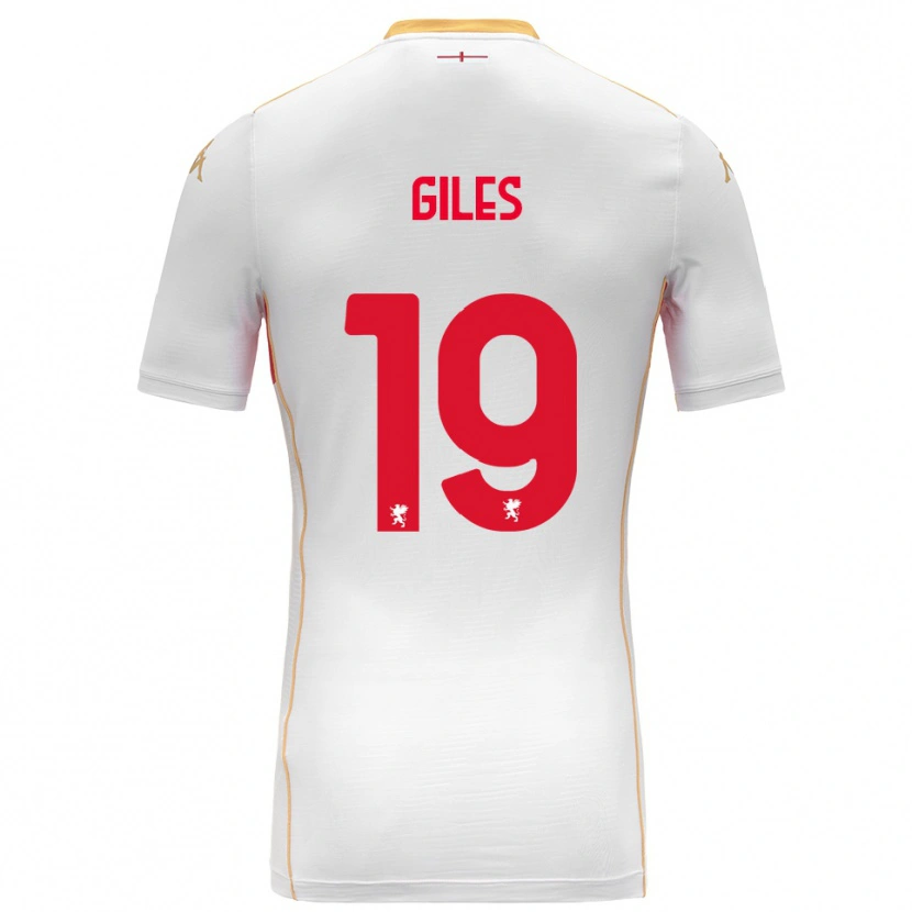 Danxen Herren Heidi Giles #19 Weiß Rot Auswärtstrikot Trikot 2025/26 T-Shirt