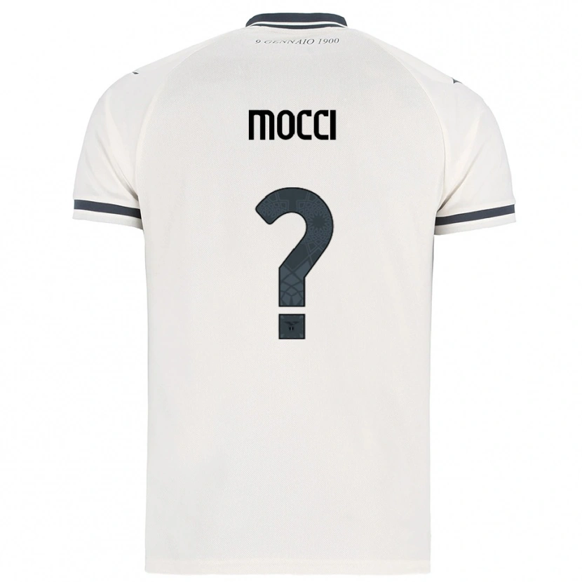 Danxen Herren Tommaso Mocci #0 Weiß Marineblau Auswärtstrikot Trikot 2025/26 T-Shirt