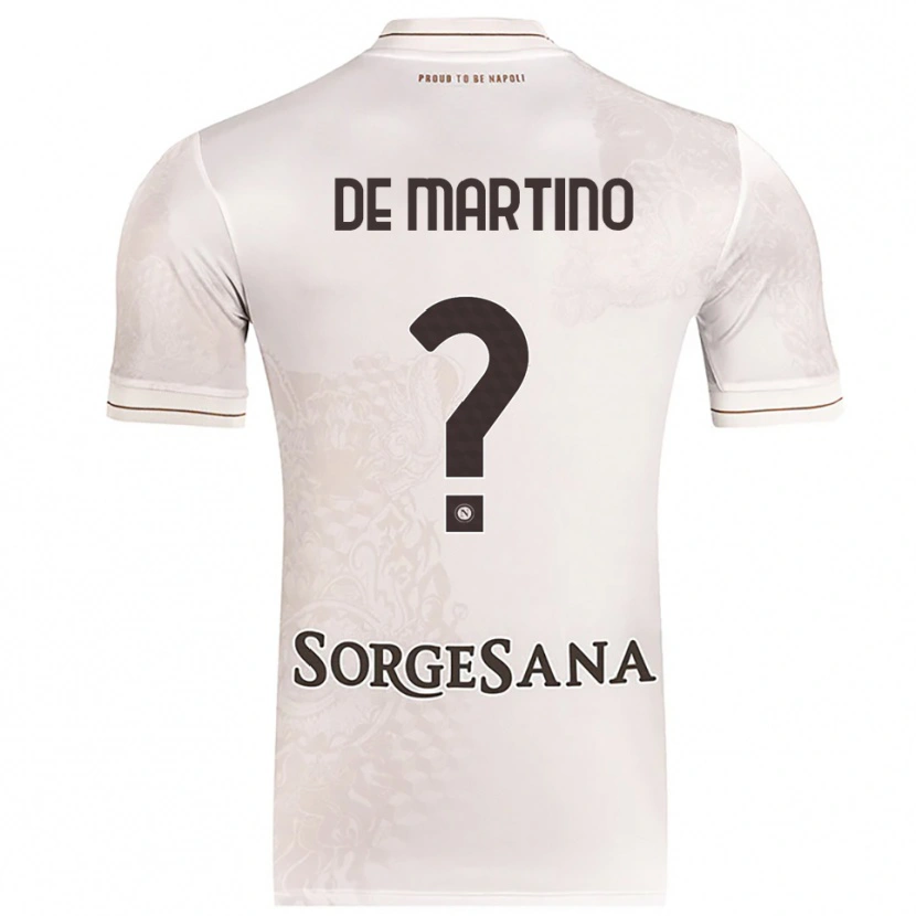 Danxen Herren Enrico Pio De Martino #0 Champagner Braun Auswärtstrikot Trikot 2025/26 T-Shirt