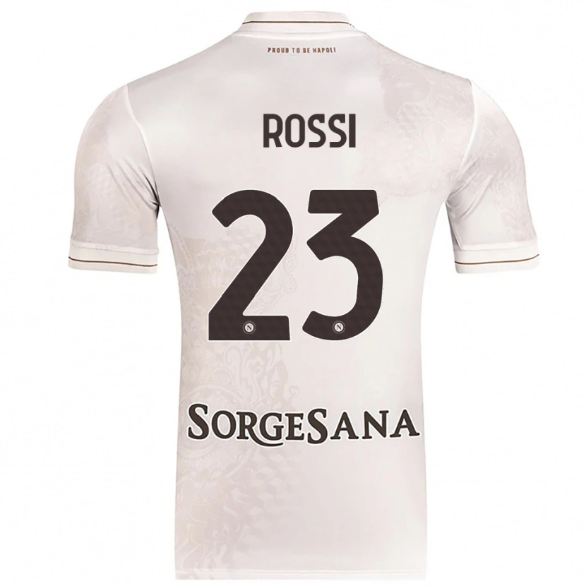 Danxen Herren Leonardo Rossi #23 Champagner Braun Auswärtstrikot Trikot 2025/26 T-Shirt