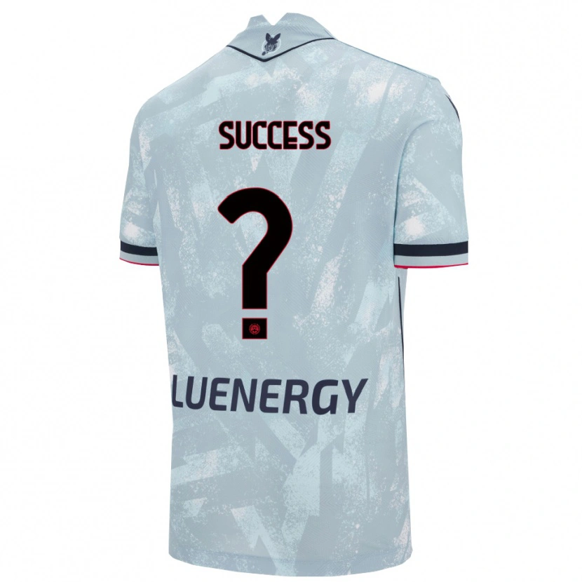 Danxen Herren Isaac Success #0 Hellblau Schwarz Auswärtstrikot Trikot 2025/26 T-Shirt