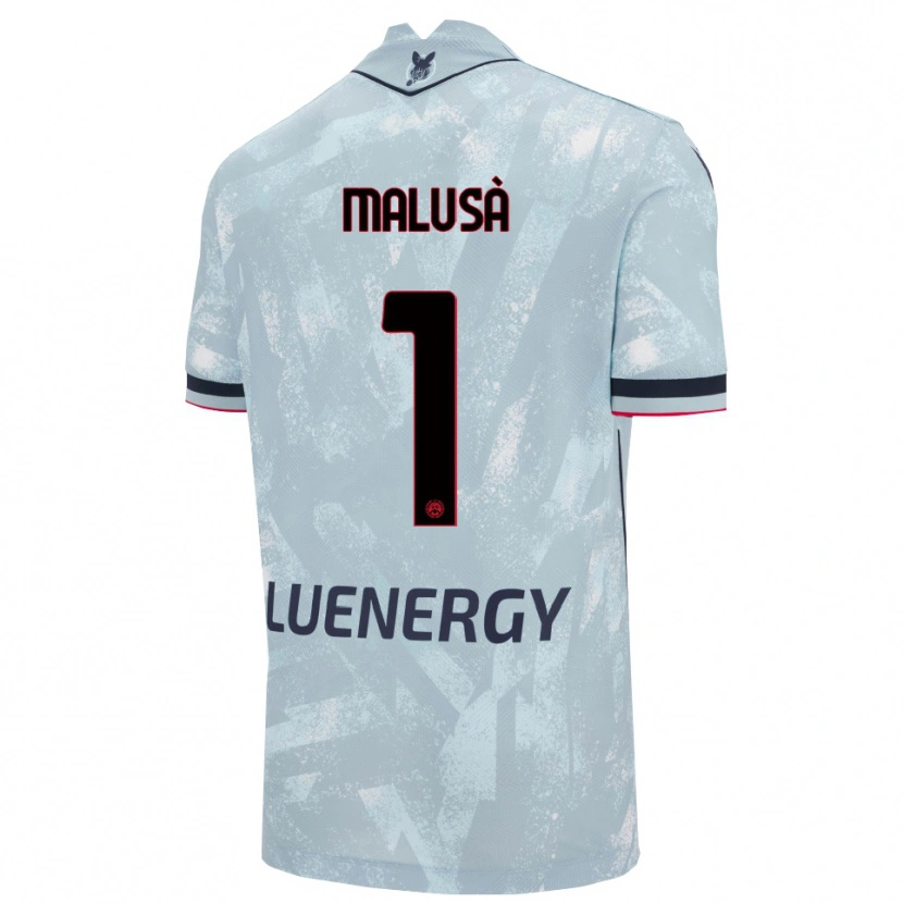 Danxen Herren Joel Malusà #1 Hellblau Schwarz Auswärtstrikot Trikot 2025/26 T-Shirt