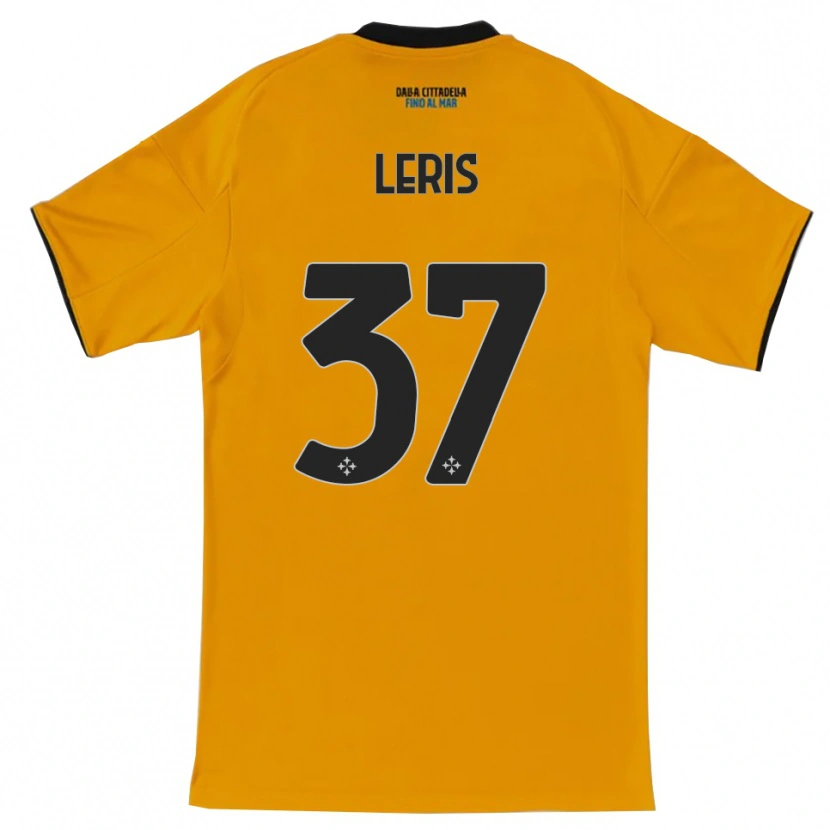 Danxen Herren Mehdi Léris #37 Orange Blau Auswärtstrikot Trikot 2025/26 T-Shirt
