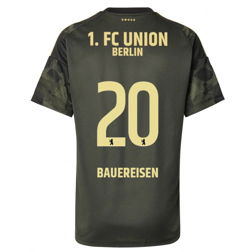 Danxen Herren Nele Bauereisen #20 Dunkelgrün Schwarz Auswärtstrikot Trikot 2025/26 T-Shirt