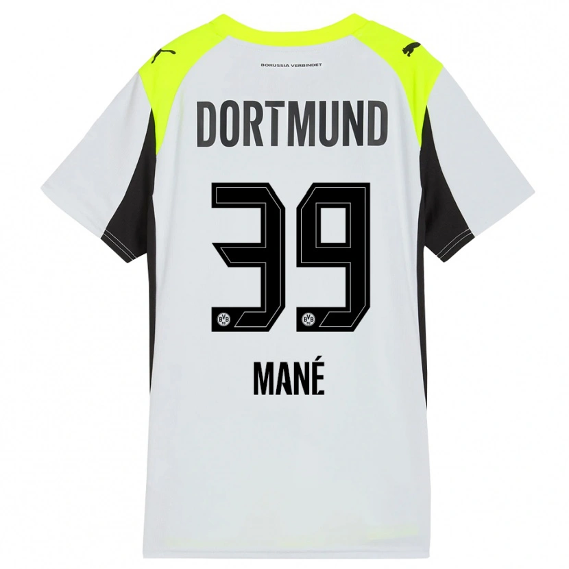 Danxen Herren Filippo Mané #39 Fluoreszierendes Gelb Auswärtstrikot Trikot 2025/26 T-Shirt