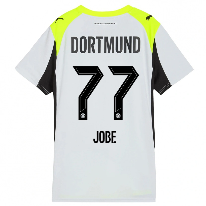 Danxen Herren Jobe Bellingham #77 Fluoreszierendes Gelb Auswärtstrikot Trikot 2025/26 T-Shirt