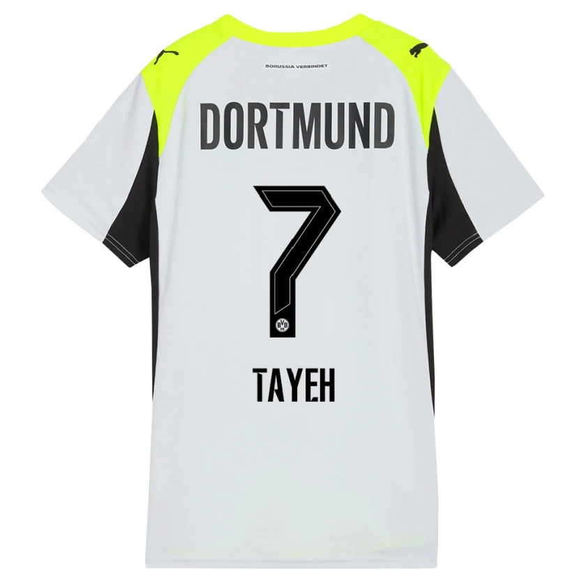 Danxen Herren Marah Tayeh #7 Fluoreszierendes Gelb Auswärtstrikot Trikot 2025/26 T-Shirt