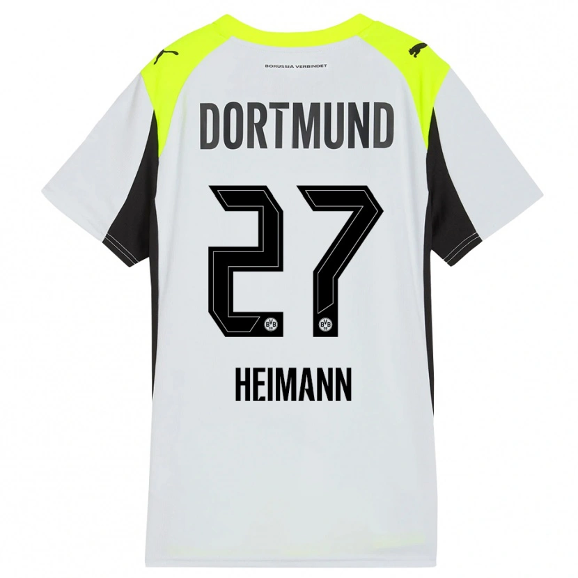 Danxen Herren Wesley Heimann #27 Fluoreszierendes Gelb Auswärtstrikot Trikot 2025/26 T-Shirt