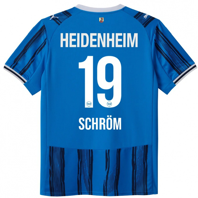 Danxen Herren Aline Schröm #19 Blau Marineblau Auswärtstrikot Trikot 2025/26 T-Shirt