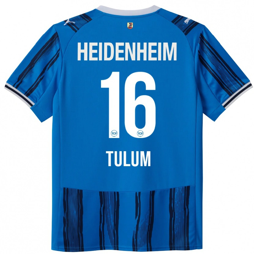 Danxen Herren Melih Tulum #16 Blau Marineblau Auswärtstrikot Trikot 2025/26 T-Shirt