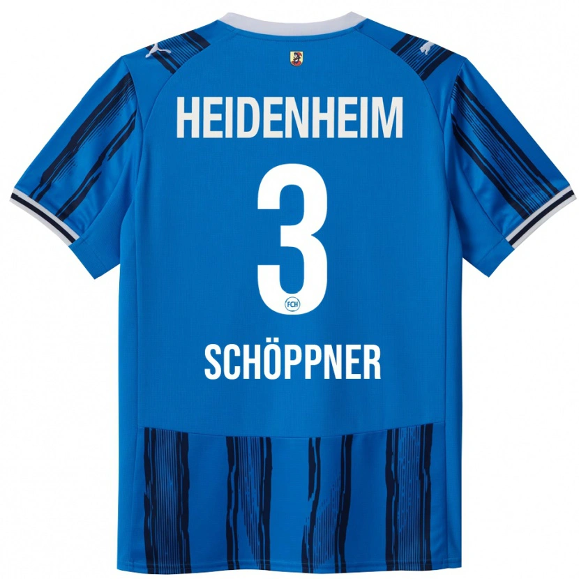 Danxen Herren Jan Schöppner #3 Blau Marineblau Auswärtstrikot Trikot 2025/26 T-Shirt