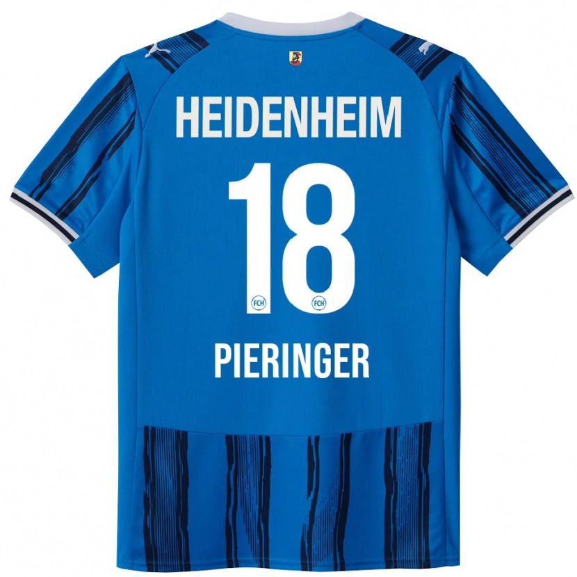 Danxen Herren Marvin Pieringer #18 Blau Marineblau Auswärtstrikot Trikot 2025/26 T-Shirt