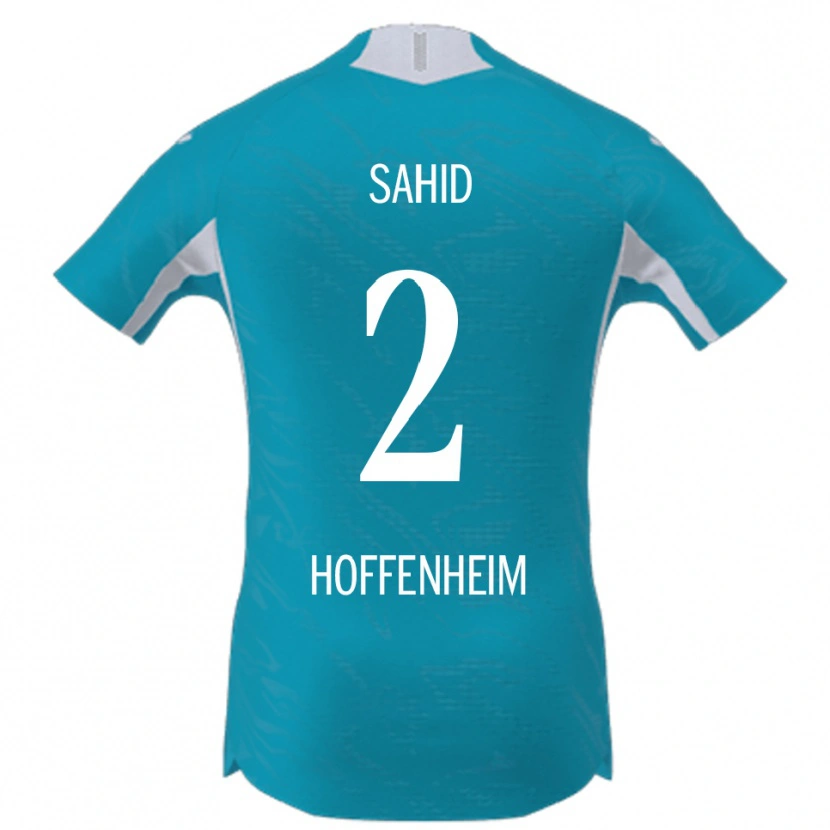 Danxen Herren Mohamed Sahid #2 Himmelblau Auswärtstrikot Trikot 2025/26 T-Shirt