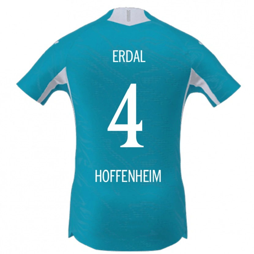 Danxen Herren İzzet Erdal #4 Himmelblau Auswärtstrikot Trikot 2025/26 T-Shirt