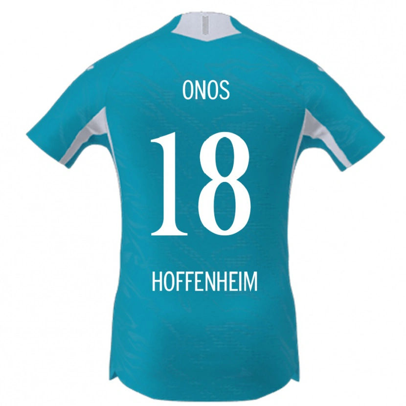 Danxen Herren Melvin Onos #18 Himmelblau Auswärtstrikot Trikot 2025/26 T-Shirt