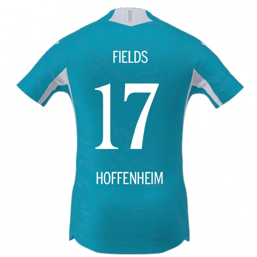 Danxen Herren Jykese Fields #17 Himmelblau Auswärtstrikot Trikot 2025/26 T-Shirt