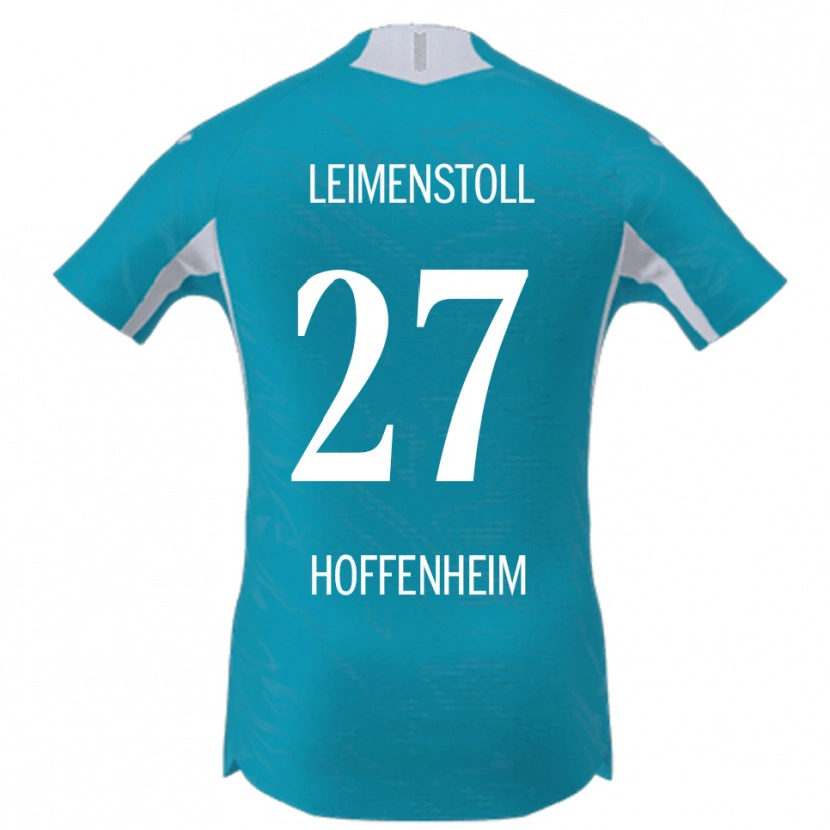 Danxen Herren Vanessa Leimenstoll #27 Himmelblau Auswärtstrikot Trikot 2025/26 T-Shirt