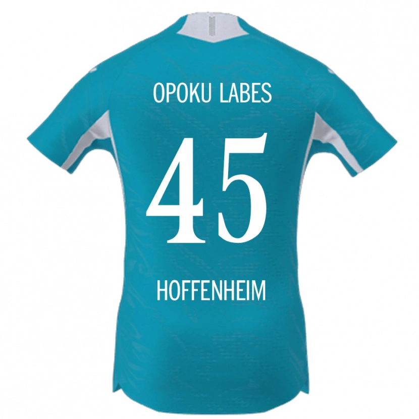 Danxen Herren Ben Opoku Labes #45 Himmelblau Auswärtstrikot Trikot 2025/26 T-Shirt