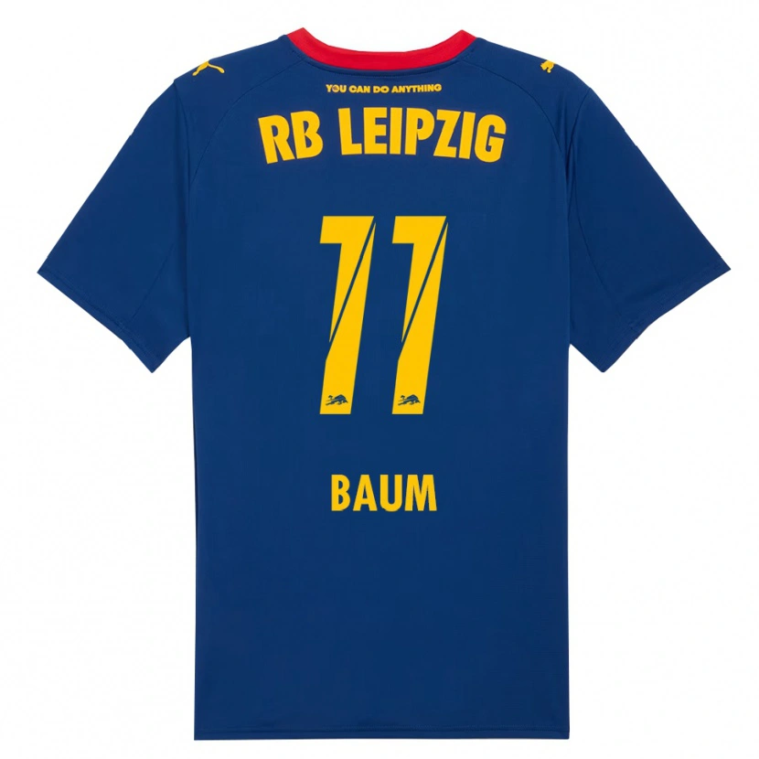 Danxen Herren Lisa Baum #11 Marineblau Rot Auswärtstrikot Trikot 2025/26 T-Shirt
