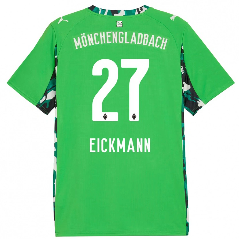 Danxen Herren Mia Eickmann #27 Grün Schwarz Auswärtstrikot Trikot 2025/26 T-Shirt