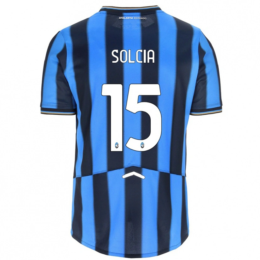 Danxen Damen Daniele Solcia #15 Himmelblau Schwarz Heimtrikot Trikot 2025/26 T-Shirt