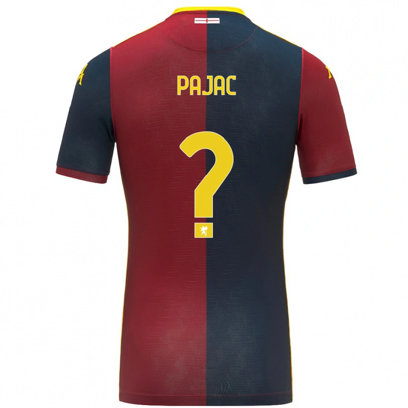 Danxen Damen Marko Pajac #0 Rot Königsblau Heimtrikot Trikot 2025/26 T-Shirt