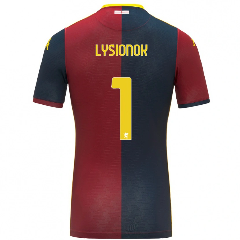 Danxen Damen Ernestas Lysionok #1 Rot Königsblau Heimtrikot Trikot 2025/26 T-Shirt