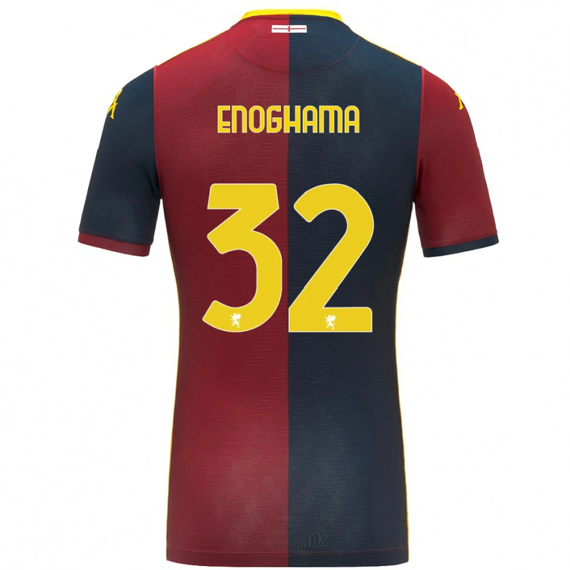 Danxen Damen Isaac Enoghama #32 Rot Königsblau Heimtrikot Trikot 2025/26 T-Shirt