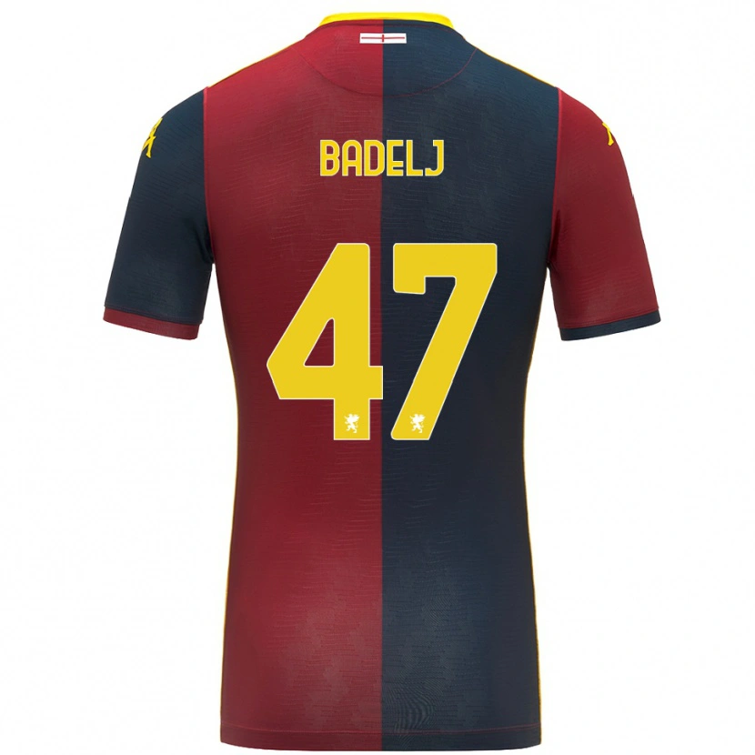 Danxen Damen Milan Badelj #47 Rot Königsblau Heimtrikot Trikot 2025/26 T-Shirt