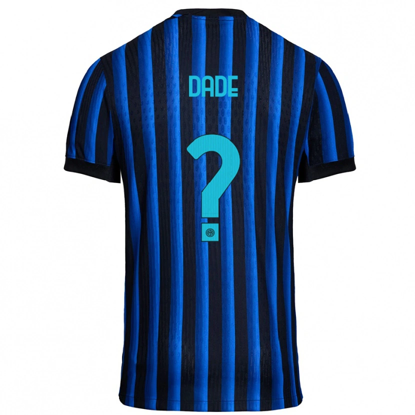 Danxen Damen Emmanuel Dade #0 Schwarz Blau Heimtrikot Trikot 2025/26 T-Shirt