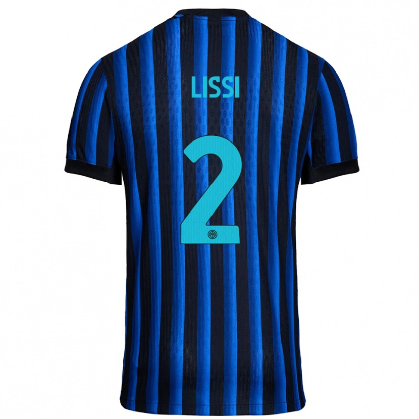 Danxen Damen Thomas Lissi #2 Schwarz Blau Heimtrikot Trikot 2025/26 T-Shirt