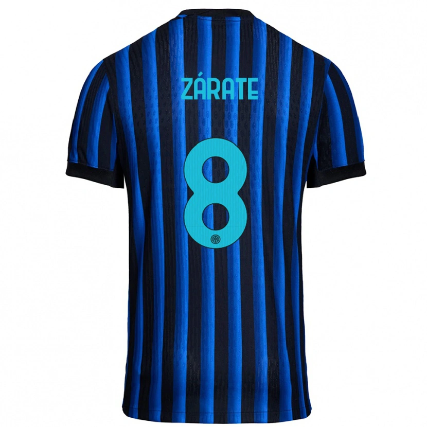 Danxen Damen Dilan Zárate #8 Schwarz Blau Heimtrikot Trikot 2025/26 T-Shirt