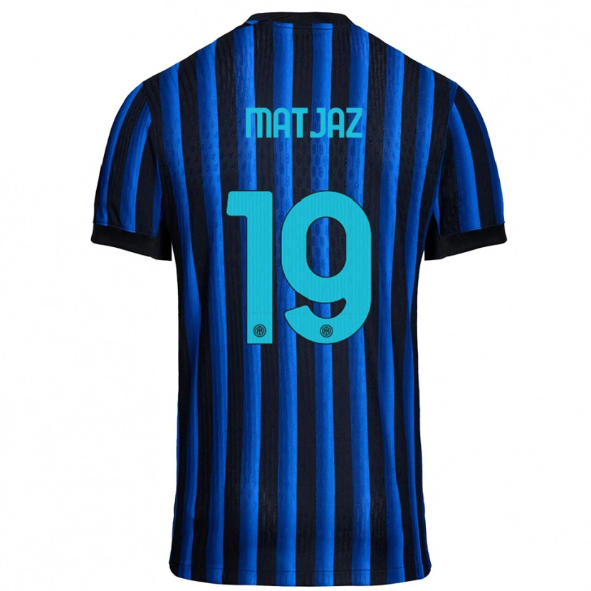 Danxen Damen Samo Matjaz #19 Schwarz Blau Heimtrikot Trikot 2025/26 T-Shirt
