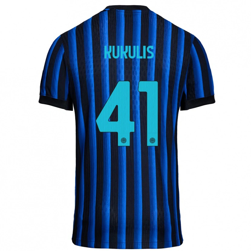 Danxen Damen Roberts Kukulis #41 Schwarz Blau Heimtrikot Trikot 2025/26 T-Shirt