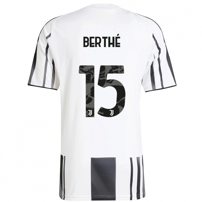 Danxen Damen Sounkalo Berthé #15 Weiß Schwarz Heimtrikot Trikot 2025/26 T-Shirt