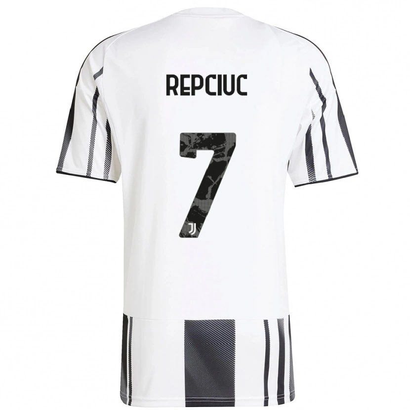 Danxen Damen Gabriel Repciuc #7 Weiß Schwarz Heimtrikot Trikot 2025/26 T-Shirt