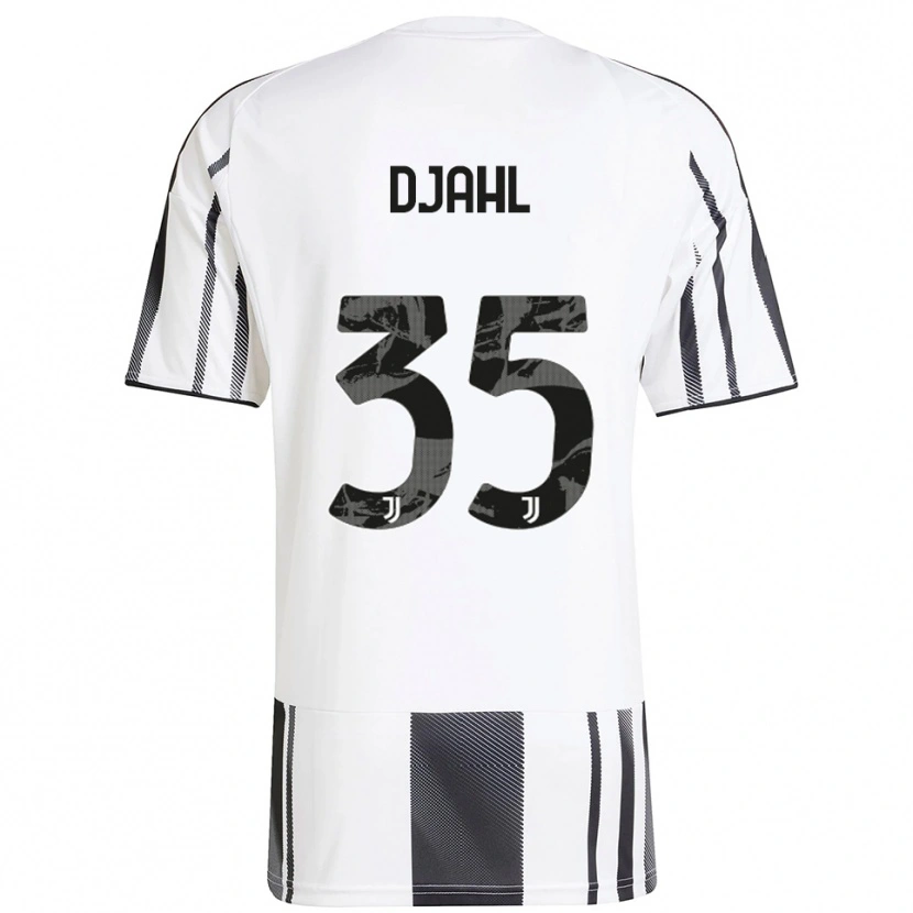 Danxen Damen Rayan Djahl #35 Weiß Schwarz Heimtrikot Trikot 2025/26 T-Shirt