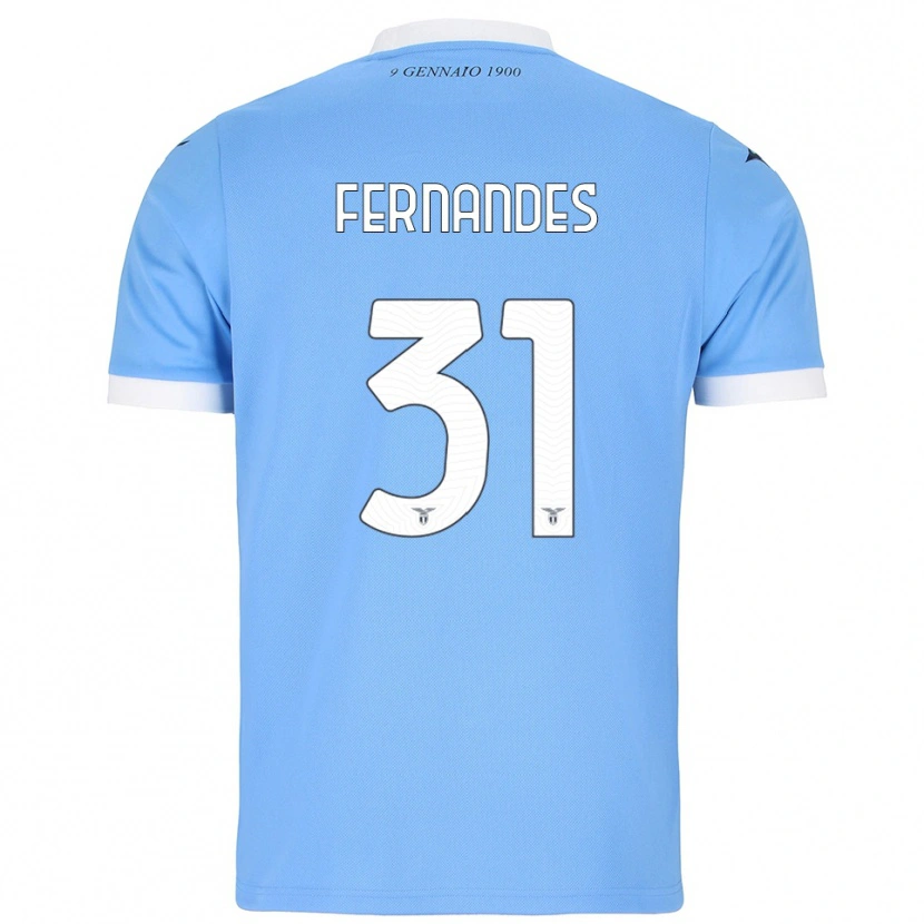 Danxen Damen Saná Fernandes #31 Himmelblau Weiß Heimtrikot Trikot 2025/26 T-Shirt