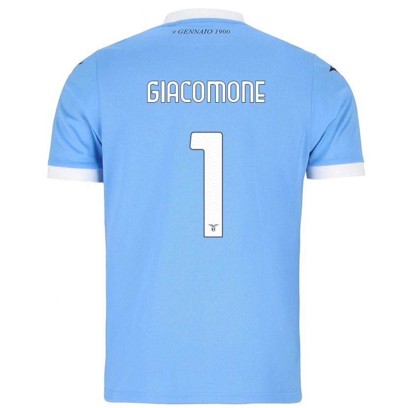 Danxen Damen Giacomo Giacomone #1 Himmelblau Weiß Heimtrikot Trikot 2025/26 T-Shirt