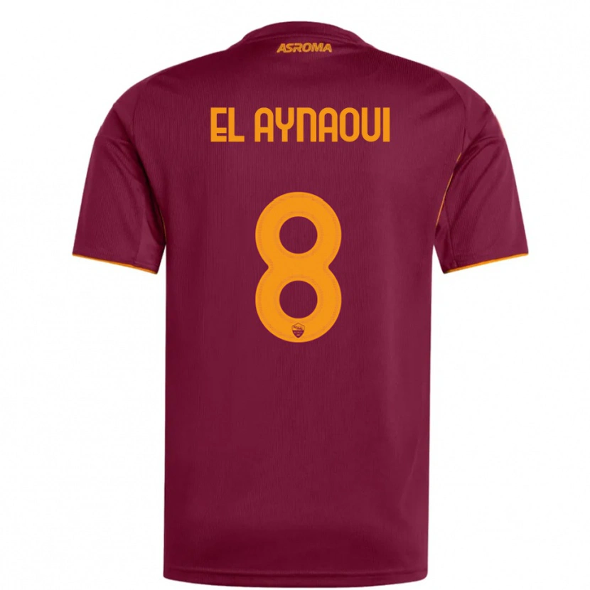 Danxen Damen Neil El Aynaoui #8 Burgunderrot Orange Heimtrikot Trikot 2025/26 T-Shirt