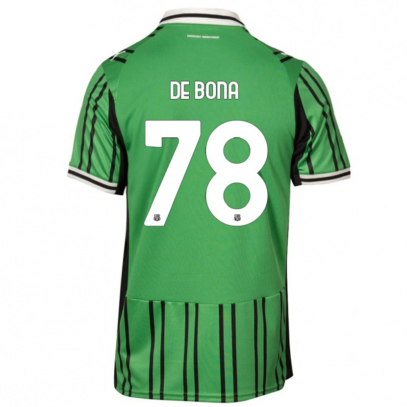 Danxen Damen Francesca De Bona #78 Grün Schwarz Heimtrikot Trikot 2025/26 T-Shirt