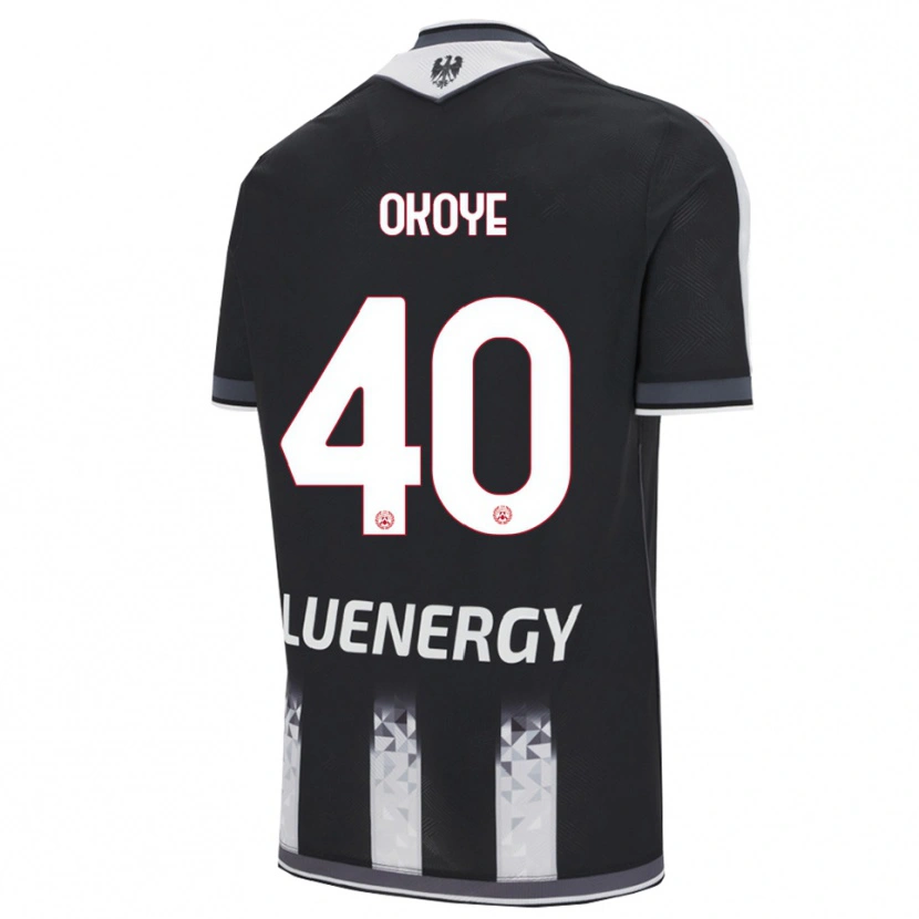 Danxen Damen Maduka Okoye #40 Schwarz Weiß Heimtrikot Trikot 2025/26 T-Shirt
