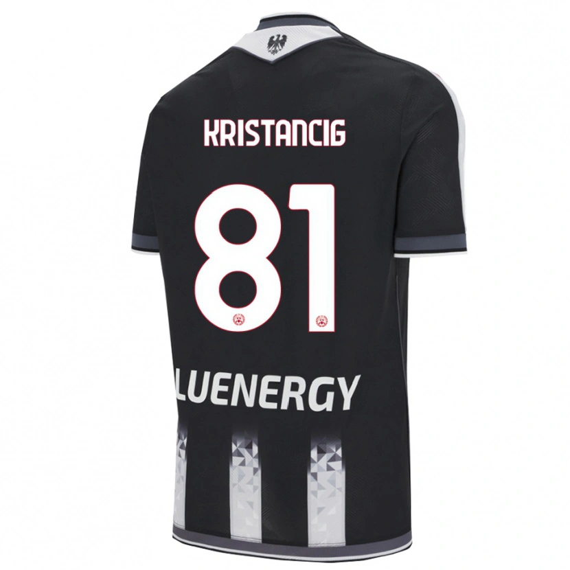 Danxen Damen Luca Kristancig #81 Schwarz Weiß Heimtrikot Trikot 2025/26 T-Shirt