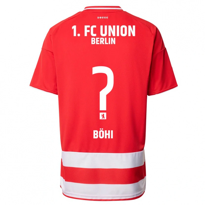 Danxen Damen Nadine Böhi #0 Rot Weiß Heimtrikot Trikot 2025/26 T-Shirt