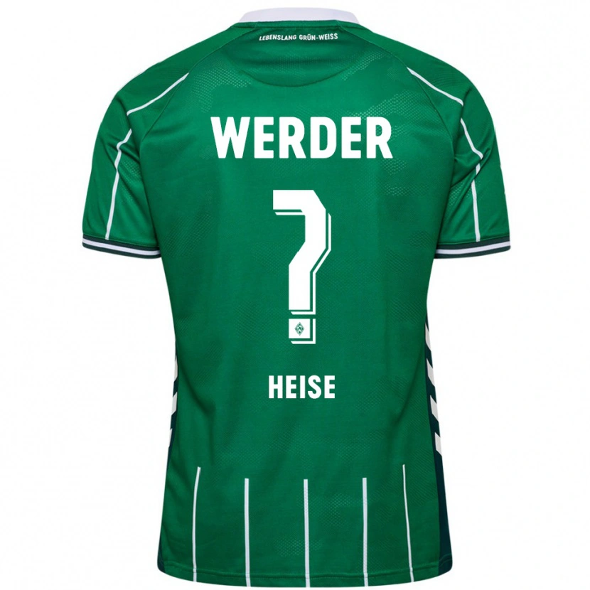 Danxen Damen Marius Heise #0 Grün Weiß Heimtrikot Trikot 2025/26 T-Shirt