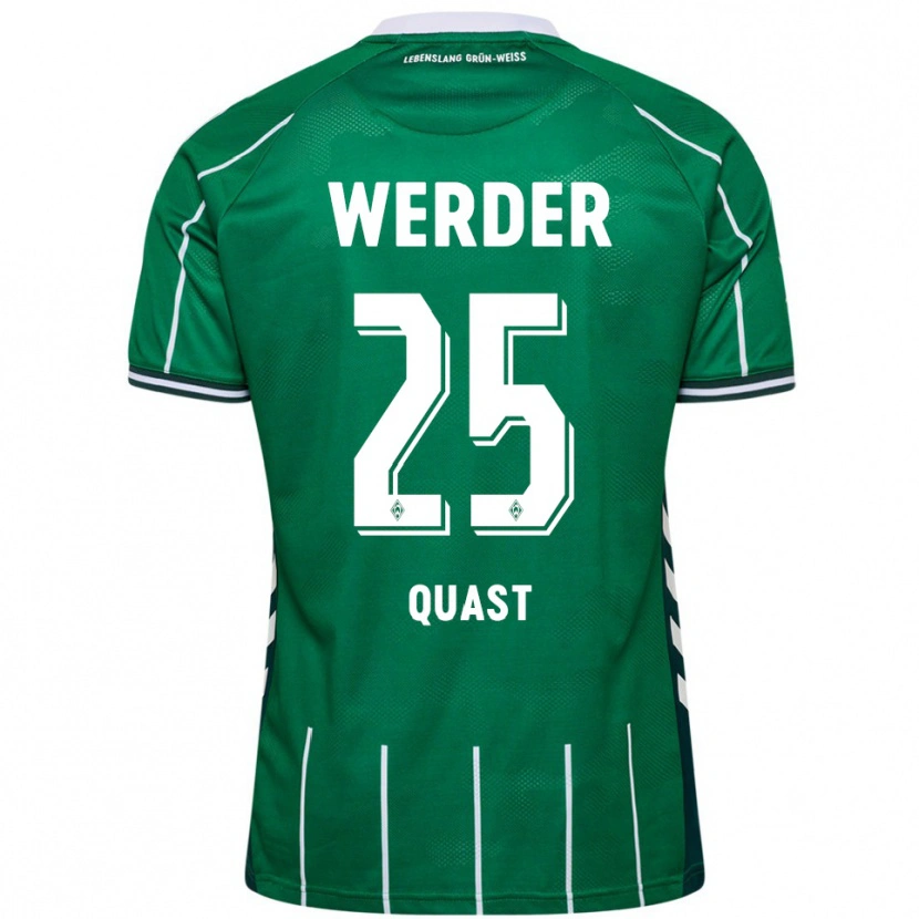 Danxen Damen Soenke Quast #25 Grün Weiß Heimtrikot Trikot 2025/26 T-Shirt